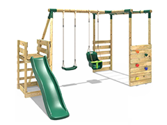 Ekonomik Ahşap Bahçe Salıncak Setleri