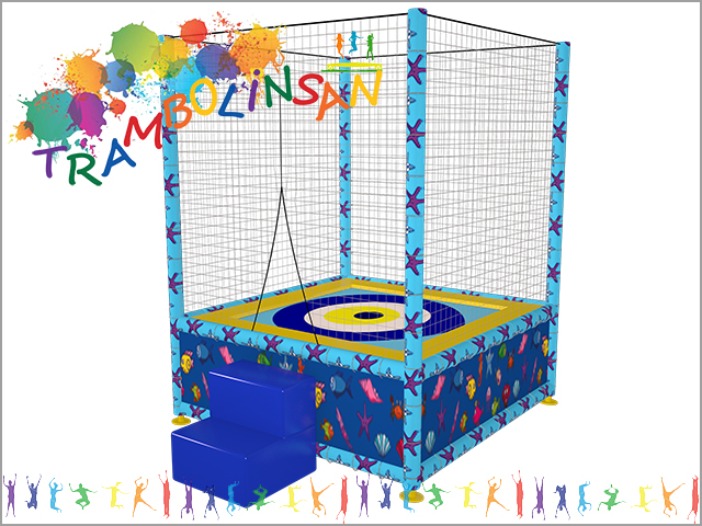 07 - 40615 - Trambolin (File Korumalı) 180x180 cm