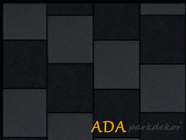 02-61000 Kauçuk Karo Zemin Kaplama (Siyah)