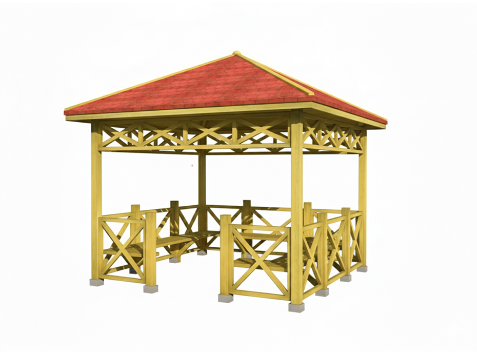 03 - 70128 Ahşap Kamelya Kare 300(L)x300(W)x290(H)