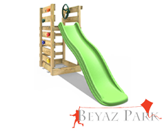 02 - 30602 - Ahşap Bahçe Kaydırak