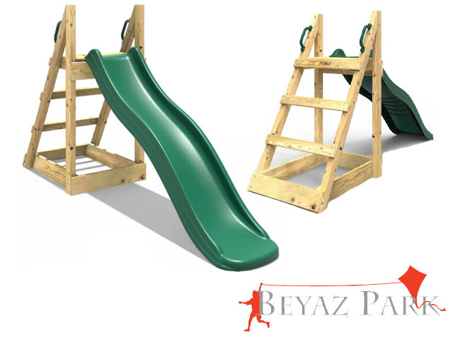 01 - 30601 - Ahşap Bahçe Kaydırak