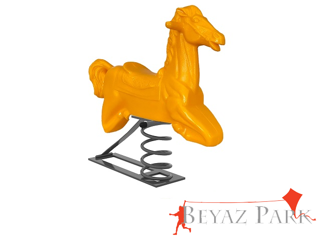  32 - Yaylı Park Zıp Zıp (Polietilen At Figürlü)