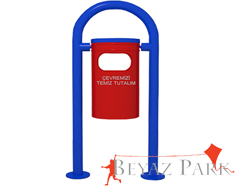 05 - 70968 Dış Mekan Metal Çöp Kovası