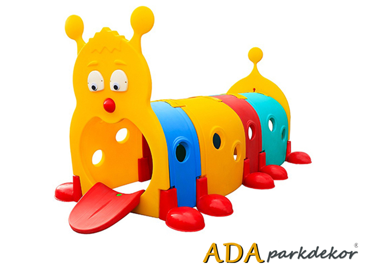 20 - 20908 - Tırtıl Oyun Tüneli Dört Bölmeli