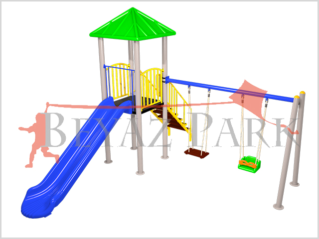04 - 50853 Ekonomik Seri Çocuk Oyun Parkı