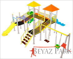 13 - 50862 Ekonomik Seri Çocuk Oyun Parkı