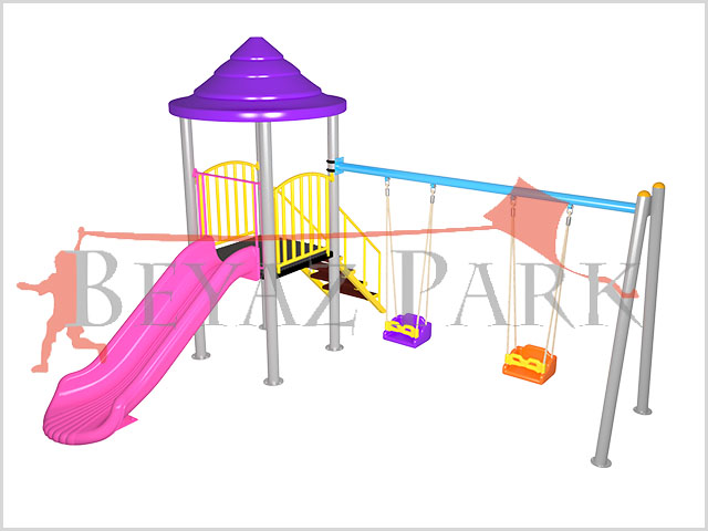 01 - 50850 Ekonomik Seri Çocuk Oyun Parkı