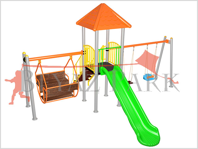 07 - 50856 Ekonomik Seri Çocuk Oyun Parkı