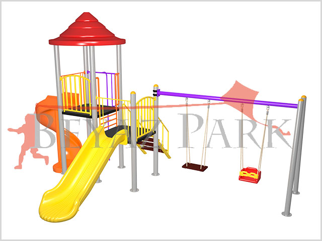 09 - 50858 Ekonomik Seri Çocuk Oyun Parkı