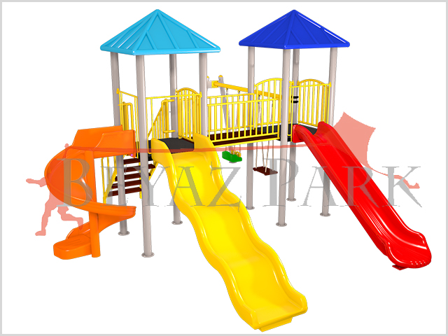 12 - 50861 Ekonomik Seri Çocuk Oyun Parkı