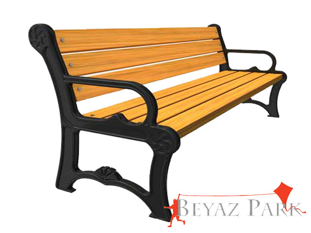 06 - 70686 Döküm Ayak Bank 145(L)x40(W)x80(H)