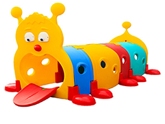 20 - 20908 - Tırtıl Oyun Tüneli Dört Bölmeli