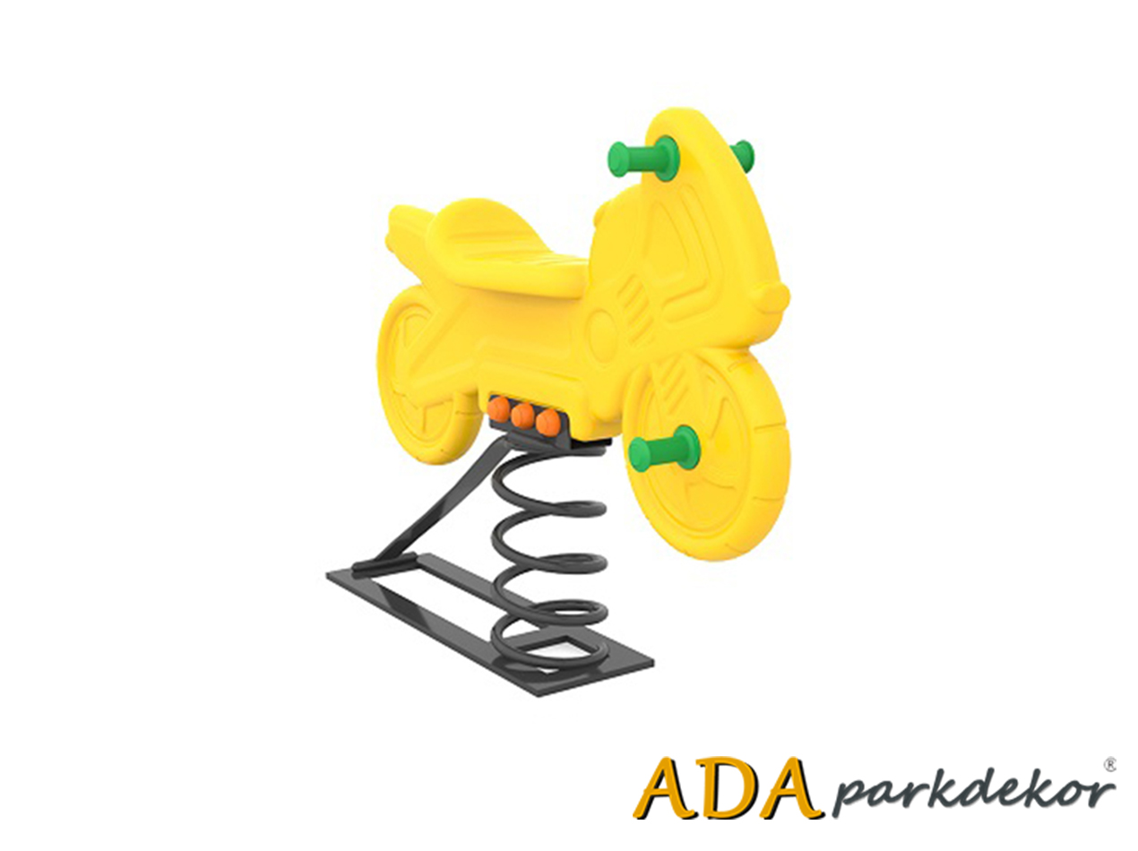 35 - Ekonomik Yaylı Park Zıpzıp (Pollietilen Motor Figürlü)