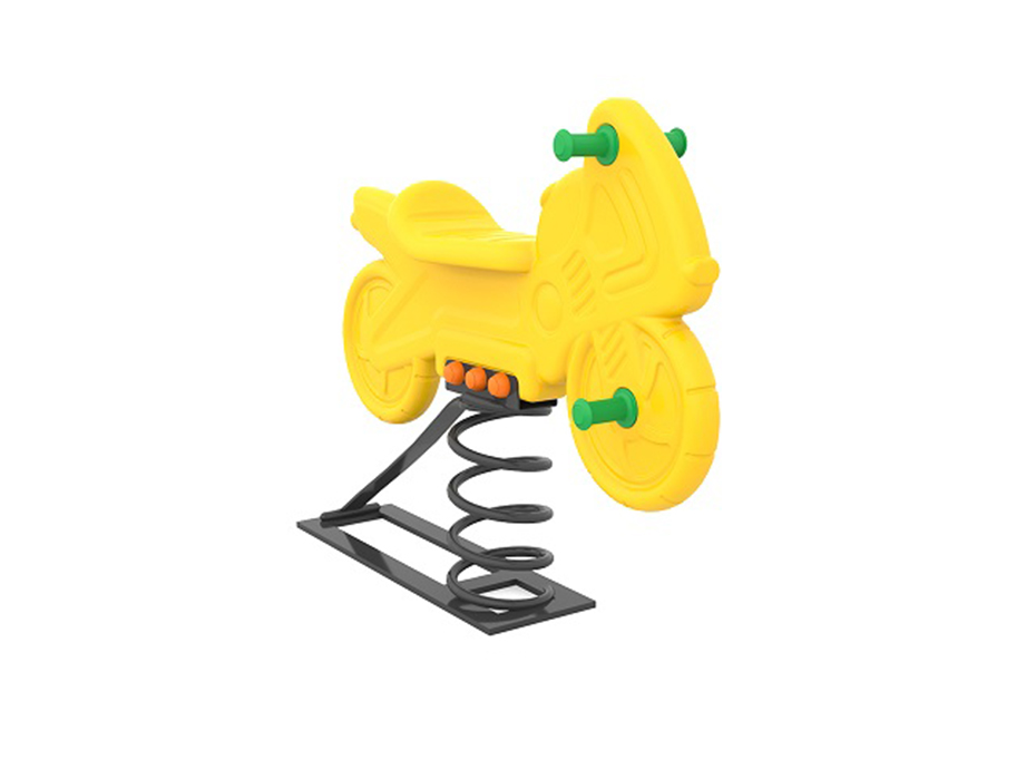 35 - Ekonomik Yaylı Park Zıpzıp (Pollietilen Motor Figürlü)