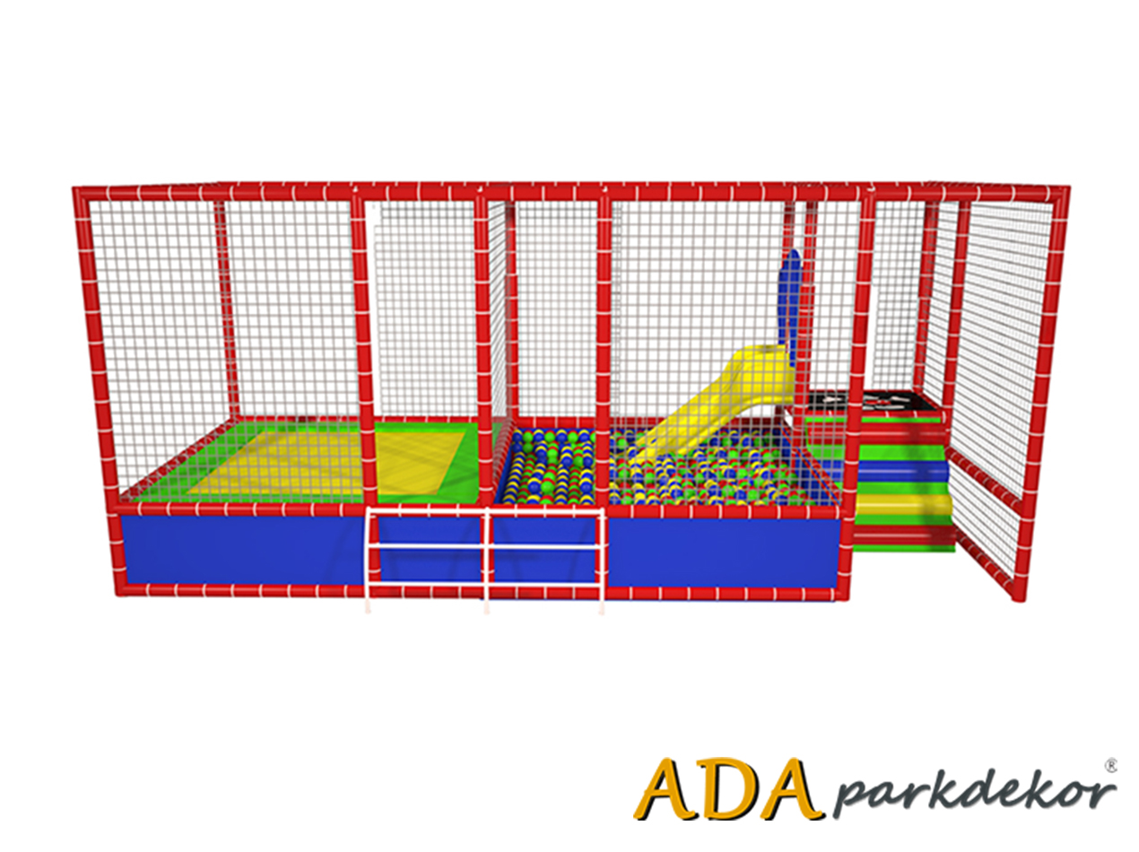 06 - 40254 - Fileli Top Oyun Havuzu + Trambolin