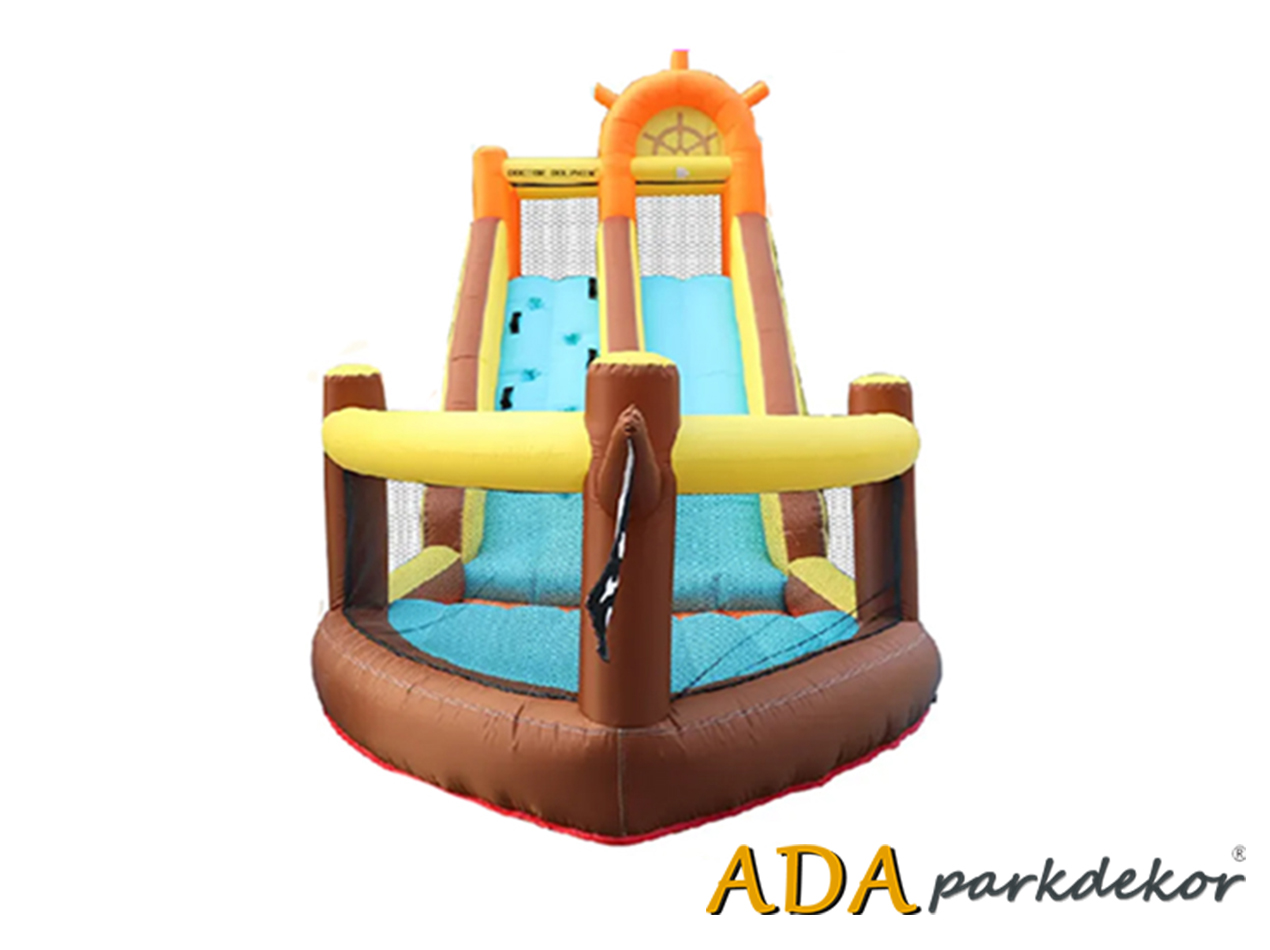 50 - 30525 - Şişme Oyun Parkı (Gemi Kaydıraklı Oyun Parkı)