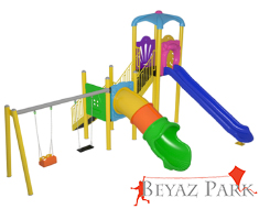 06 - 50755 Klasik Seri Çocuk Oyun Parkı