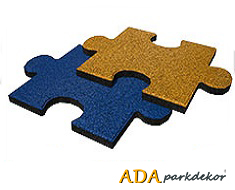 04-61006 Kauçuk Karo Zemin Kaplama(Sarı ve Mavi)