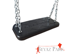 06 - Kauçuk Park Salıncak Oturağı ( Zincirli ) - Çocuk ve Yetişkinler için