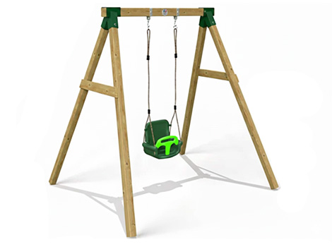 30605 Ahşap Bebek Salıncak Seti