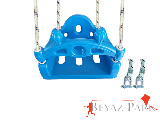 02 - Korumalı Çocuk Salıncak Oturağı ( Halatlı )