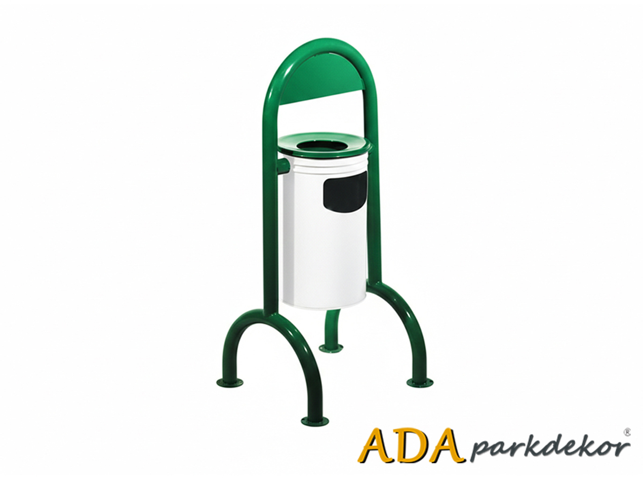 70972 - Dış Mekan Metal Çöp Kovası