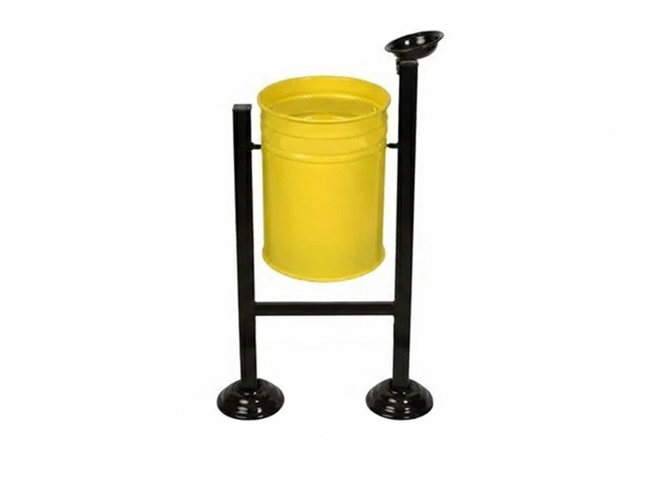 70960-Dış Mekan Metal Çöp Kovası