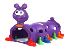 19 - 20904 - Plastik Mor Tırtıl Oyun Tüneli