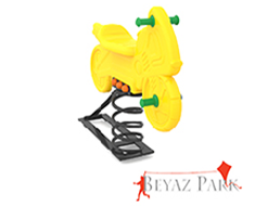 35 - Ekonomik Yaylı Park Zıpzıp (Pollietilen Motor Figürlü)