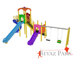07 - 50756 Klasik Seri Çocuk Oyun Parkı