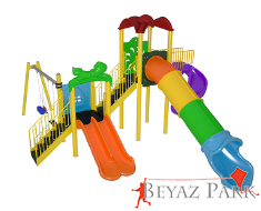 07 - 50756 Klasik Seri Çocuk Oyun Parkı