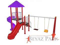 09 - 50858 Ekonomik Seri Çocuk Oyun Parkı