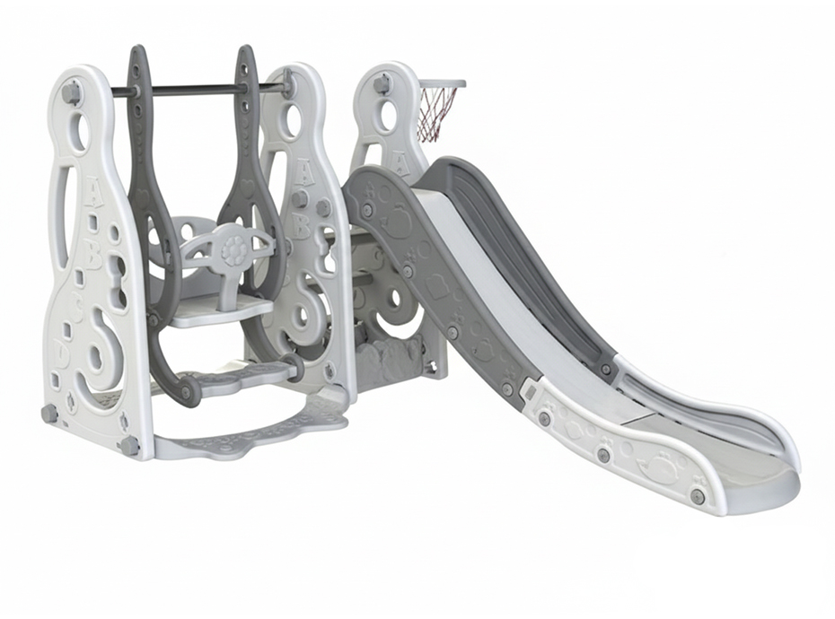 16 - 20538 - Alfabe Potalı Salıncak-Kaydırak Seti