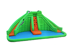 49 - 30522 - Şişme Oyun Parkı (Safari Çift Su Kaydıraklı Oyun Parkı)