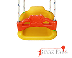 03 - Korumalı Salıncak Oturağı Metal Borulu (Halatlı)