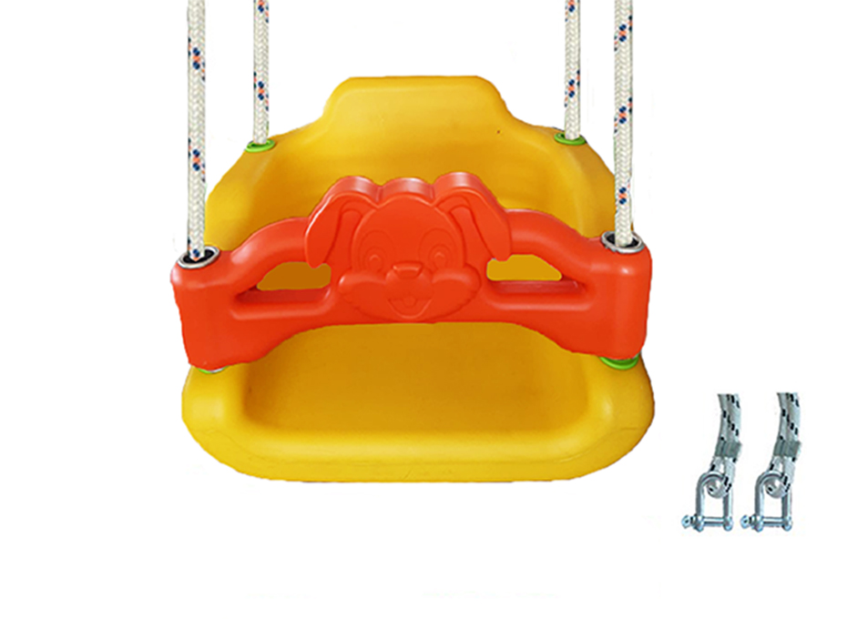 03 - Korumalı Salıncak Oturağı Metal Borulu (Halatlı)