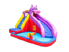 48 - 30517 - Şişme Oyun Parkı (Pembe Hipopotam Sulu Oyun Parkı)