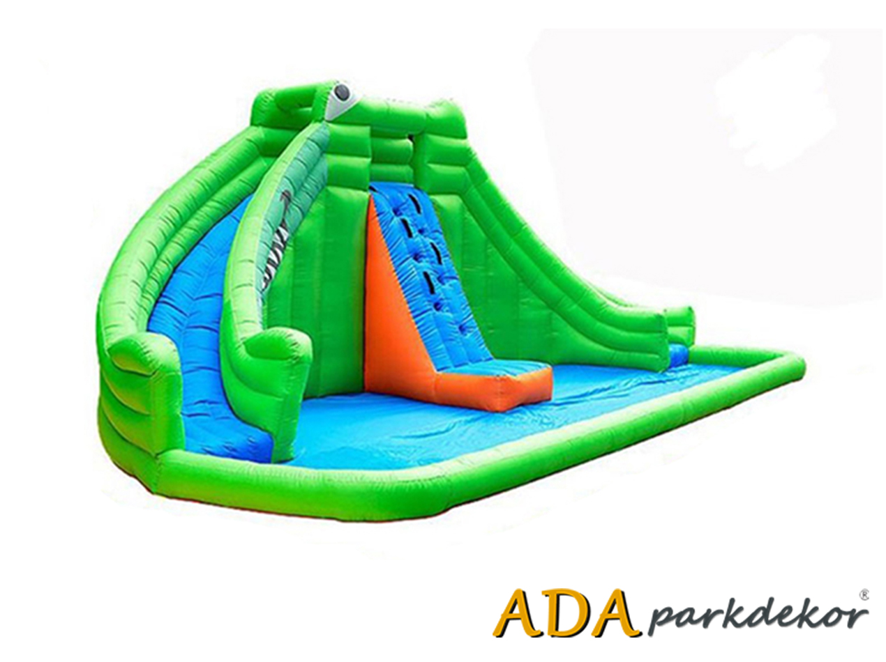 49 - 30522 - Şişme Oyun Parkı (Safari Çift Su Kaydıraklı Oyun Parkı)